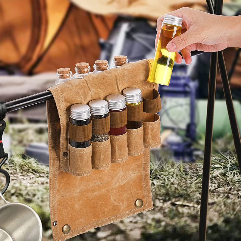 Aufbewahrungstasche für Camping-Gewürzflaschen