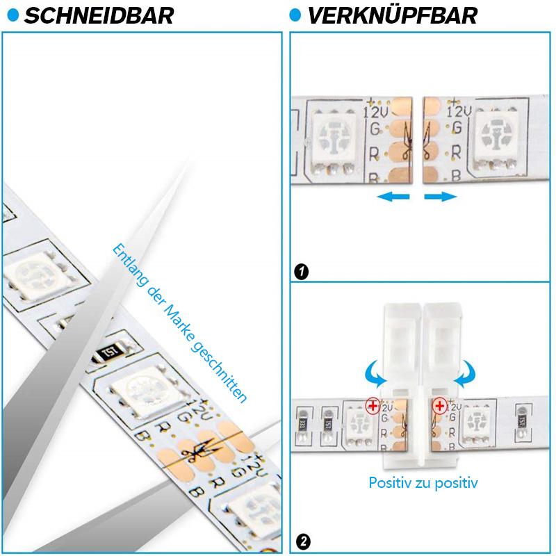 LED-Lichtleisten-Kit für DIY-Dekoration
