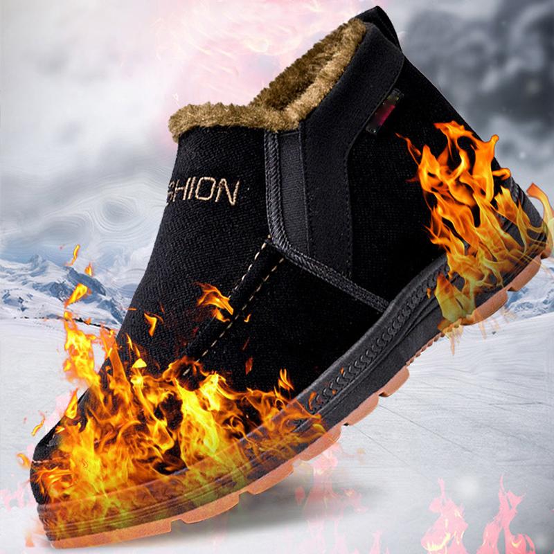 Herren Winter Warme verschleißfeste Schuhe