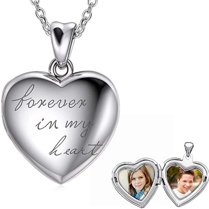 "Für immer in meinem Herzen" Halskette