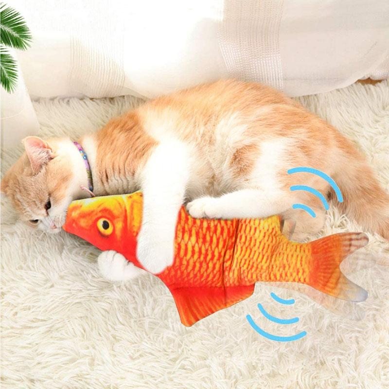 Elektrischer Puppenfisch für Katze