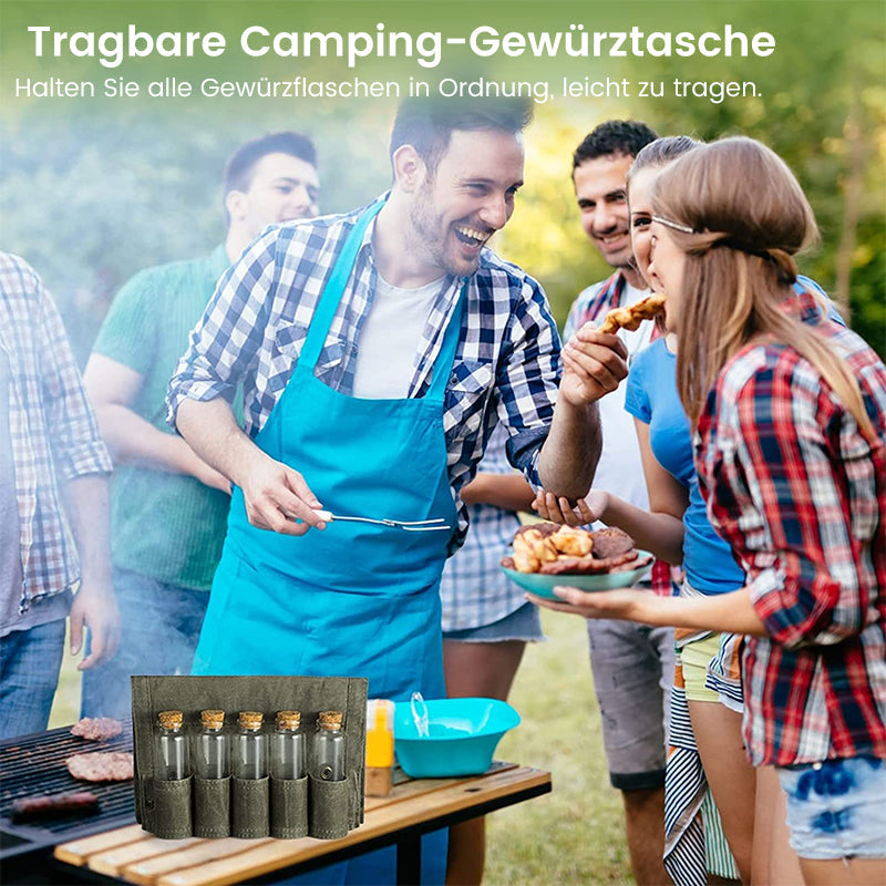 Aufbewahrungstasche für Camping-Gewürzflaschen