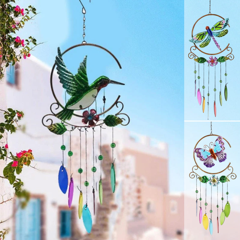 Neues kreatives Kolibri-Windspiel aus Metall