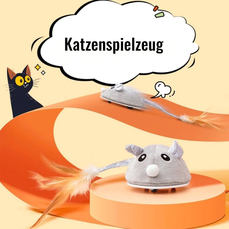 Wiederaufladbare elektrische Krabbelmaus für Katzen